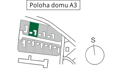 Půdoprys Rodinný dům A3